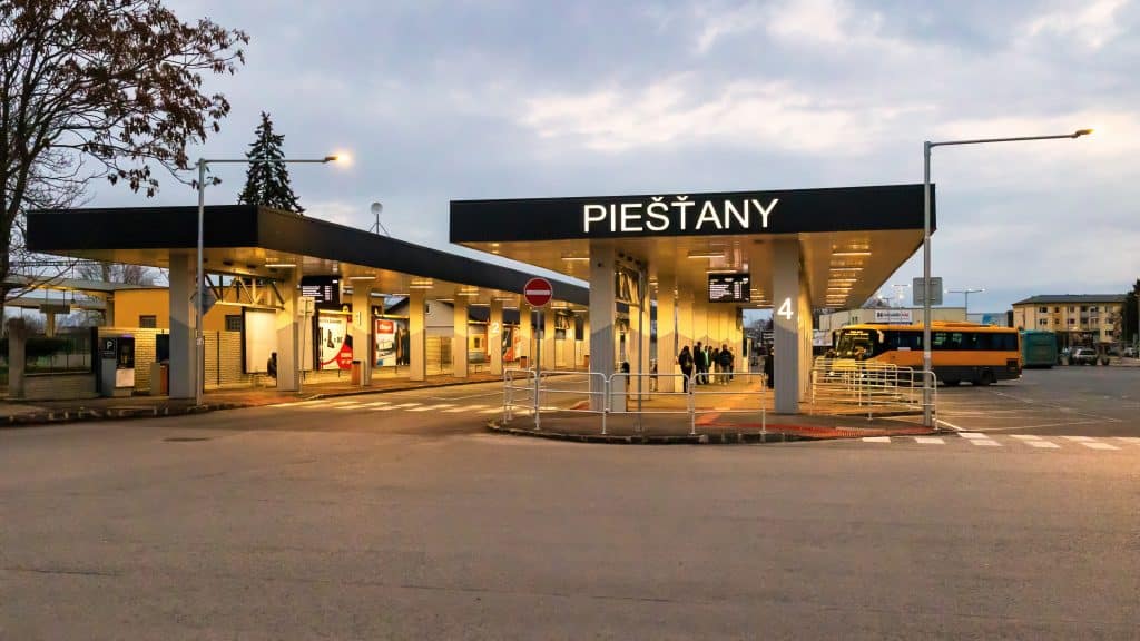 Rekonštrukcia Autobusovej stanice Piešťany.